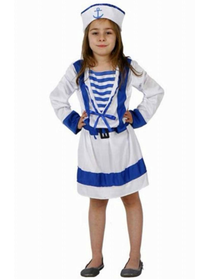 Disfraz de Marinera Infantil - Disfraces de Marineros