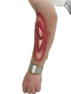 Cicatriz Herida brazo latex - HALLOWEEN