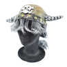 Casco Vikingo de Latex con Pelo - Complementos de Vikingos y Barbaros