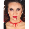 Cicatriz cuello con sangre - HALLOWEEN