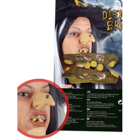 Dientes de Bruja - Complementos Halloween y Terror