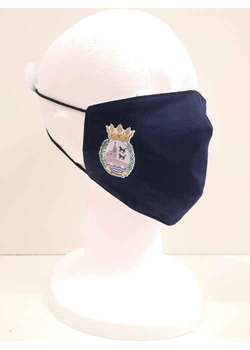 Mascarilla Tela Mahon Escudo Bilbao - Euskal Maskarak Adulto