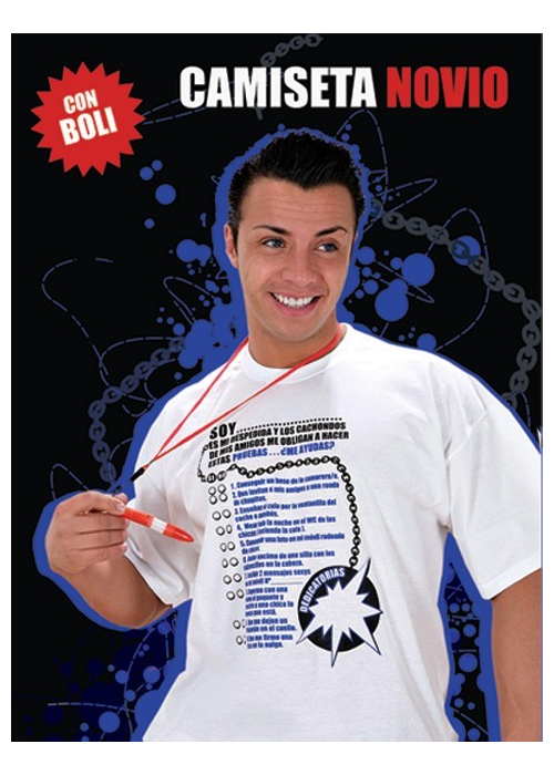 Camiseta Pruebas Para El Novio - Camisetas y Delantales para Despedidas