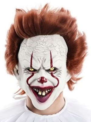 Mascara de Payaso Asesino IT - Complementos de Halloween Pennywise