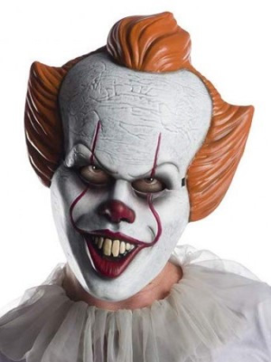 Mascara de Payaso Asesino IT pvc - Complementos de Halloween Pennywise