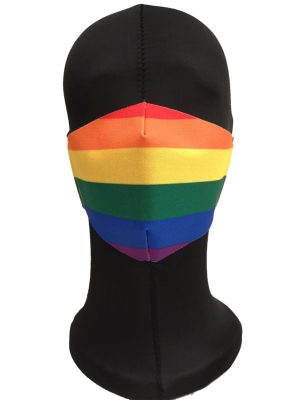 Mascarilla Arcoiris Adulto Orgullo Gay - Mascarillas Originales Adulto
