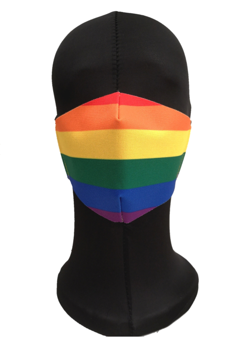 Mascarilla Arcoiris Adulto Orgullo Gay - Mascarillas Originales Adulto