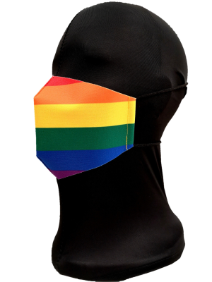 Mascarilla Arcoiris Adulto Orgullo Gay - Mascarillas Originales Adulto