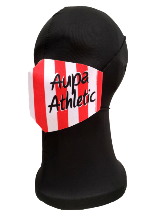Mascarilla Tela Aupa Athletic Infantil - Euskal Maskarak Infantiles