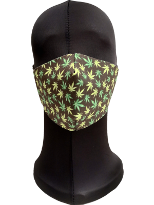 Mascarilla Marihuana Adulto - Mascarillas Originales Adulto