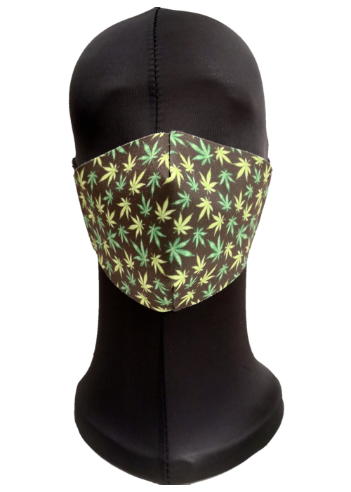 Mascarilla Marihuana Adulto - Mascarillas Originales Adulto