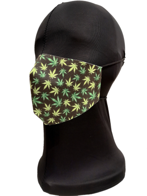 Mascarilla Marihuana Adulto - Mascarillas Originales Adulto