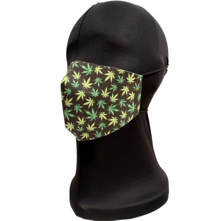 Mascarilla Marihuana Adulto - Mascarillas Originales Adulto