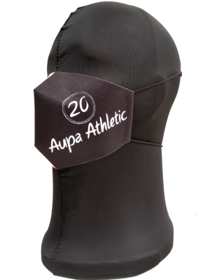 Mascarilla Tela Aupa Athletic Negro Adulto - Euskal Maskarak Adulto
