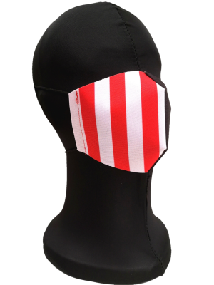 Mascarilla Tela Aupa Athletic Negro Adulto - Euskal Maskarak Adulto