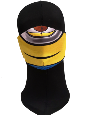 Mascarilla Muñeco Amarillo Infantil - Mascarillas Infantiles Originales