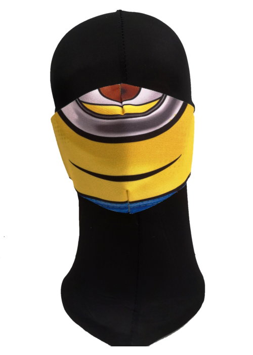 Mascarilla Muñeco Amarillo Infantil - Mascarillas Infantiles Originales