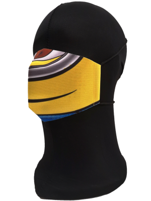 Mascarilla Muñeco Amarillo Adulto - Mascarillas Originales Adulto