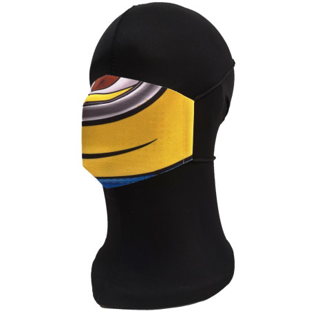 Mascarilla Muñeco Amarillo Adulto - Mascarillas Originales Adulto