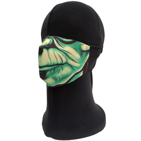 Mascarilla Galaxy Maestro Verde Infantil - Mascarillas Infantiles Originales
