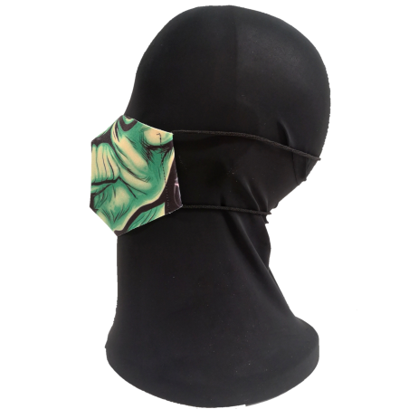 Mascarilla Galaxy Maestro Verde Infantil - Mascarillas Infantiles Originales