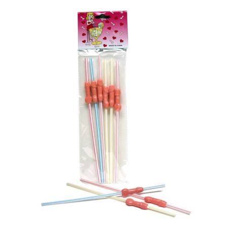 Pajitas Pene - Complementos despedidas