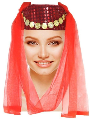 Gorro Arabe con Tul - Complementos de Ladron del Desierto