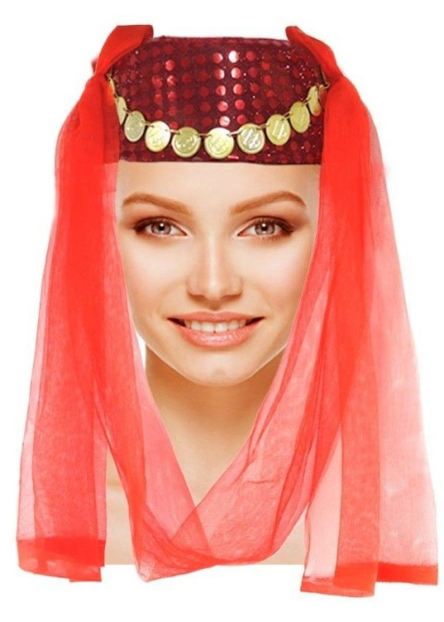 Gorro Arabe con Tul - Complementos de Ladron del Desierto