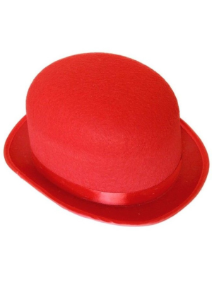 Bombin de Fieltro Rojo - COMPLEMENTOS POR CATEGORIA