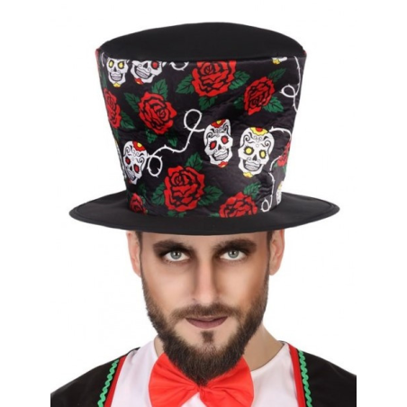 Chistera Catrino Flores - Accesorios Halloween
