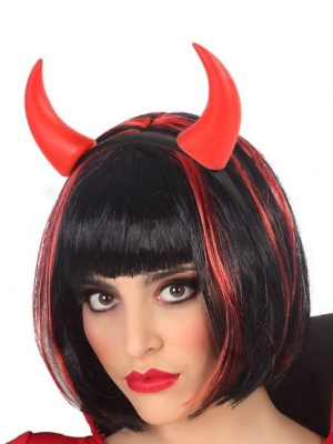 Diadema de Chifres do Diabo com Luz