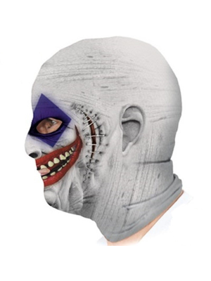 Mascara Payaso Sangriento Licra - Mascaras y Antifaces