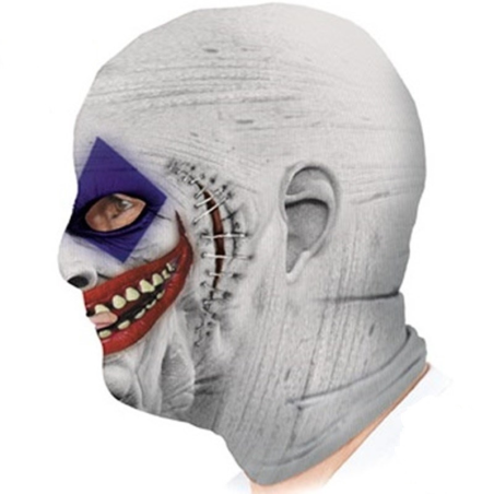Mascara Payaso Sangriento Licra - Mascaras y Antifaces