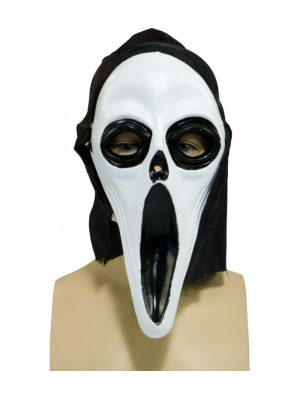 Comprar Mascara Scream con Capucha - Mascaras y Antifaces