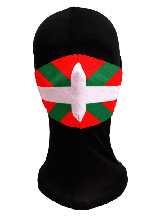 Mascarilla Tela Ikurriña Infantil - Euskal Maskarak Infantiles