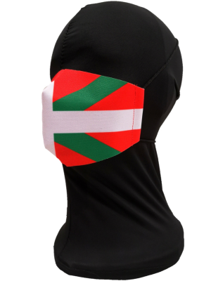 Mascarilla Tela Ikurriña Infantil - Euskal Maskarak Infantiles