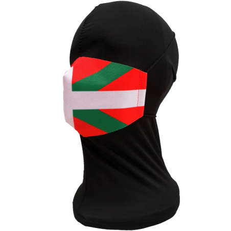 Mascarilla Tela Ikurriña Infantil - Euskal Maskarak Infantiles