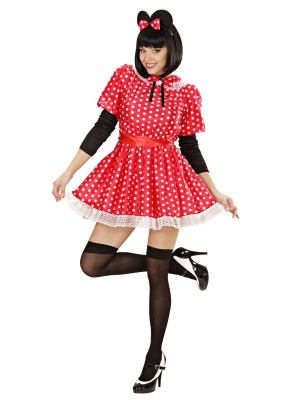 Disfraz de Ratita Minnie - Disfraces de Raton Animado Adulto