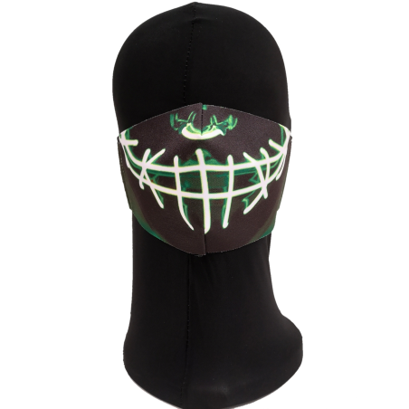 Mascarilla Purga Verde Adulto - Mascarillas Originales Adulto