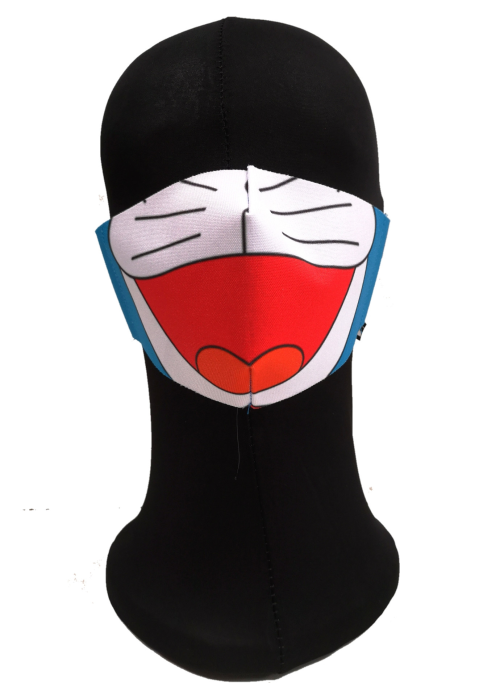 Mascarilla Gato Azul Adulto - Mascarillas Originales Adulto