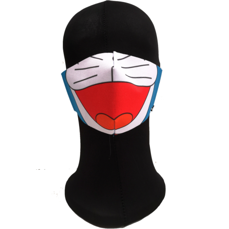 Mascarilla Gato Azul Adulto - Mascarillas Originales Adulto