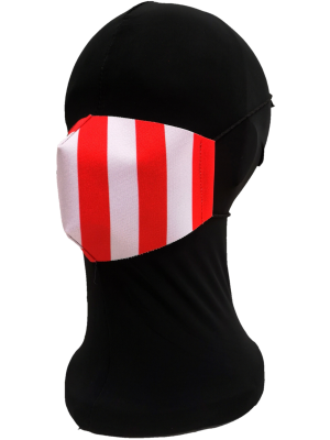 Mascarilla Tela Bandera Zurigorri Ikurriña Infantil - Euskal Maskarak Infantiles