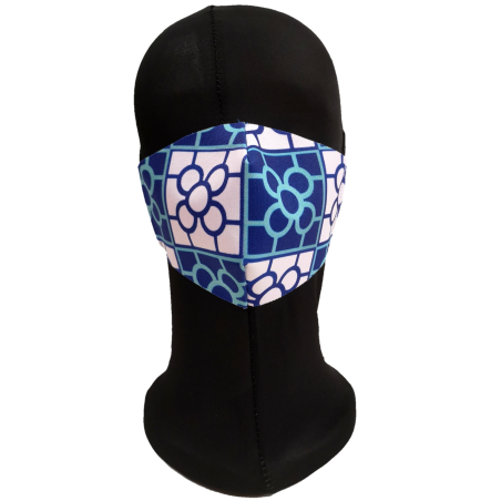 Mascarilla Tela Baldosa Bilbao Infantil - Euskal Maskarak Infantiles