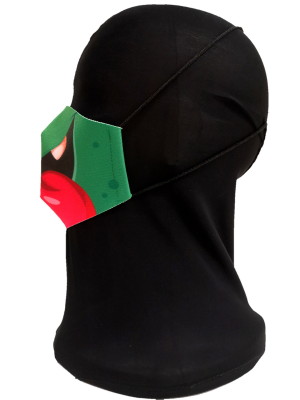 Mascarilla Boca Verde Infantil - Mascarillas Infantiles Originales
