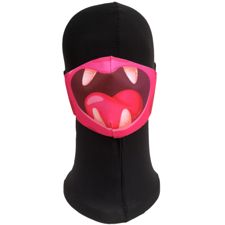Mascarilla Boca Rosa Infantil - Mascarillas Infantiles Originales