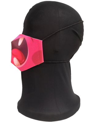 Mascarilla Boca Rosa Infantil - Mascarillas Infantiles Originales