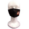 Mascarilla Tela Negra Ikurriña Infantil - Euskal Maskarak Infantiles