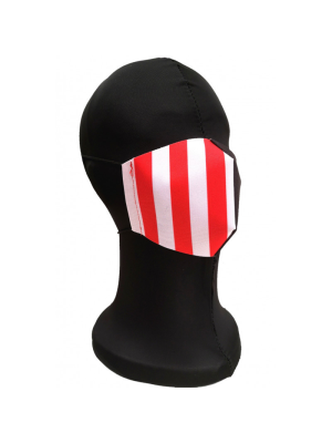 Mascarilla Tela Aupa Athletic Negro Infantil - Euskal Maskarak Infantiles