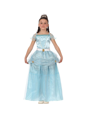Disfraz de Princesa Azul Infantil - Disfraces de Princesas para Niñas