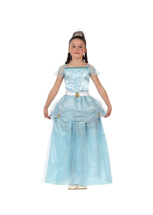 Disfraz de Princesa Azul Infantil - Disfraces de Princesas para Niñas